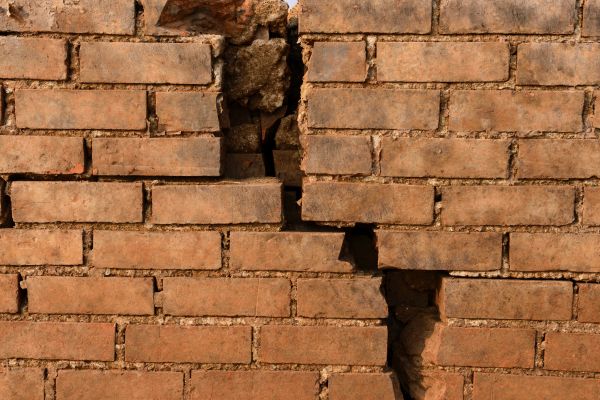 Broken Brick Repair in Barrington