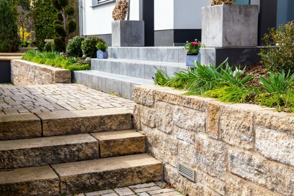 Stone Step Replacement in Barrington