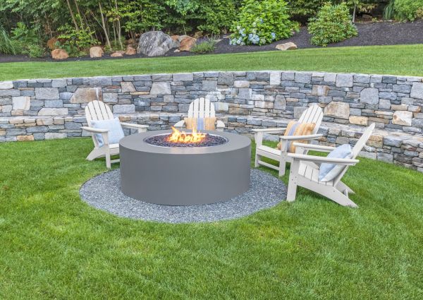 Stone Wall Installation in Barrington