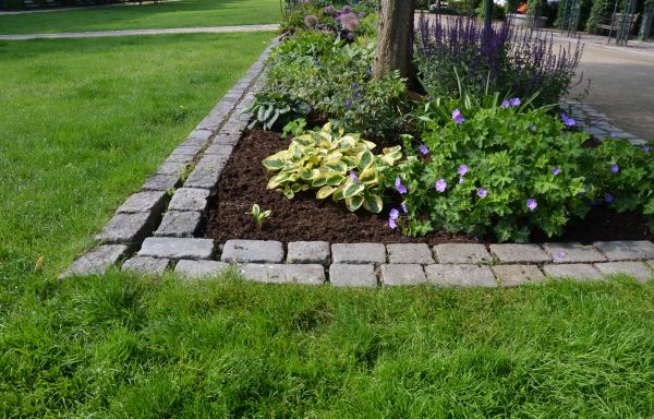 Stone Edging Installation in Barrington