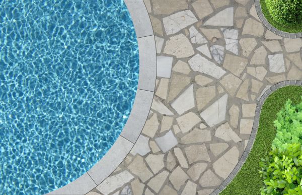 Flagstone Grout Repair in Barrington