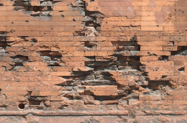 Damaged Brick Repair in Barrington