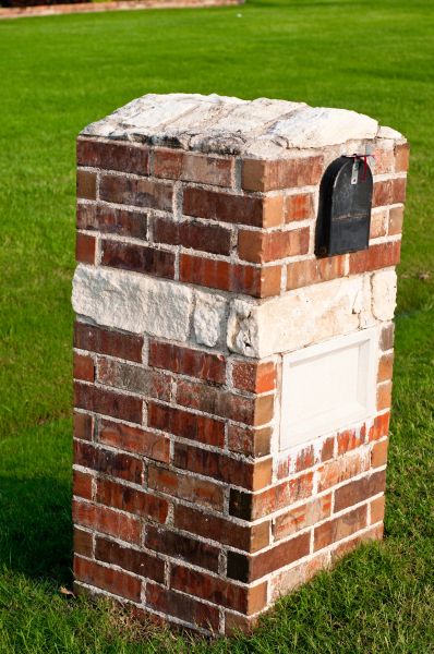 Brick Mailbox Installation in Barrington