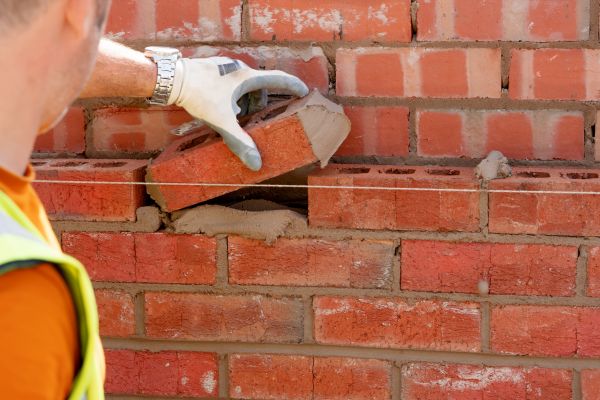 Red Brick Installation in Barrington