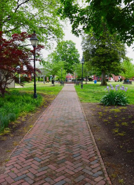 Brick Pathway Repair in Barrington