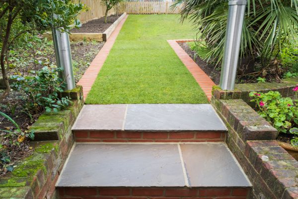 Brick Landscaping Installation in Barrington