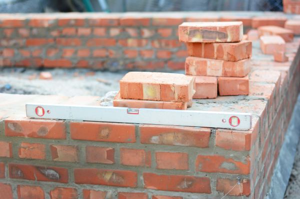 Brick Foundation Installation in Barrington